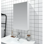 PVC 450 Gloss White Shaving Cabinet